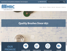 Tablet Screenshot of marylandbrush.com